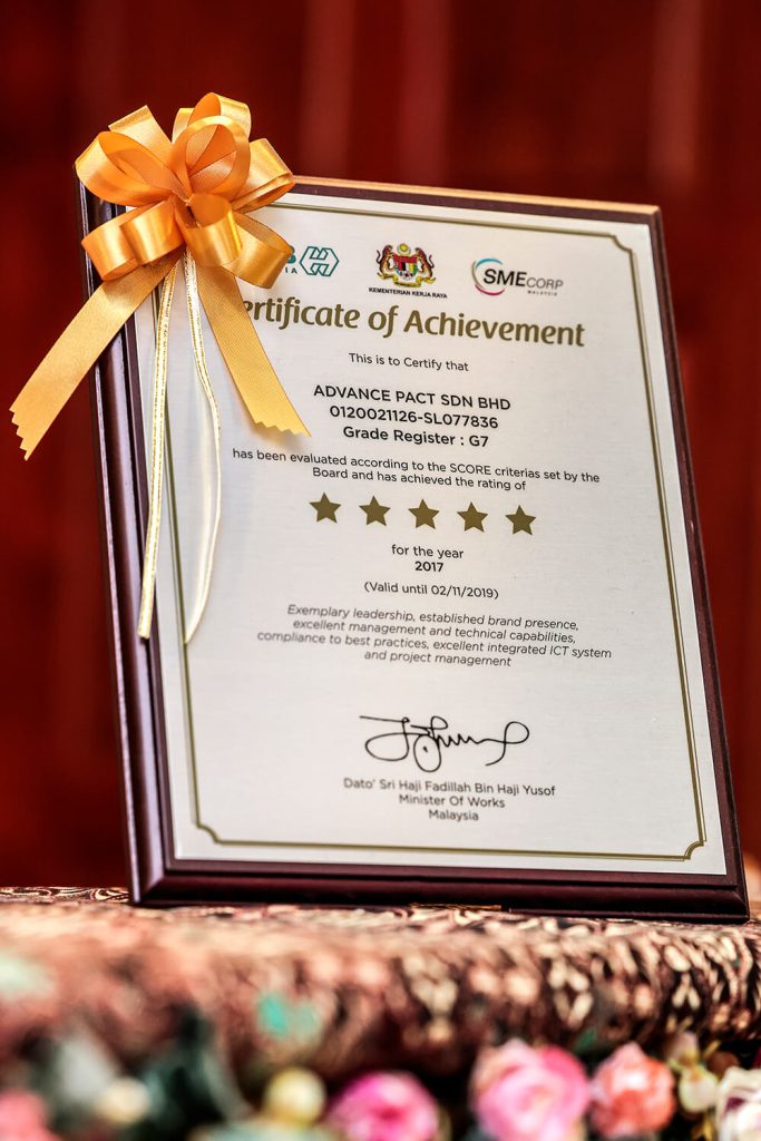 Achievement AdvancePact Sdn Bhd