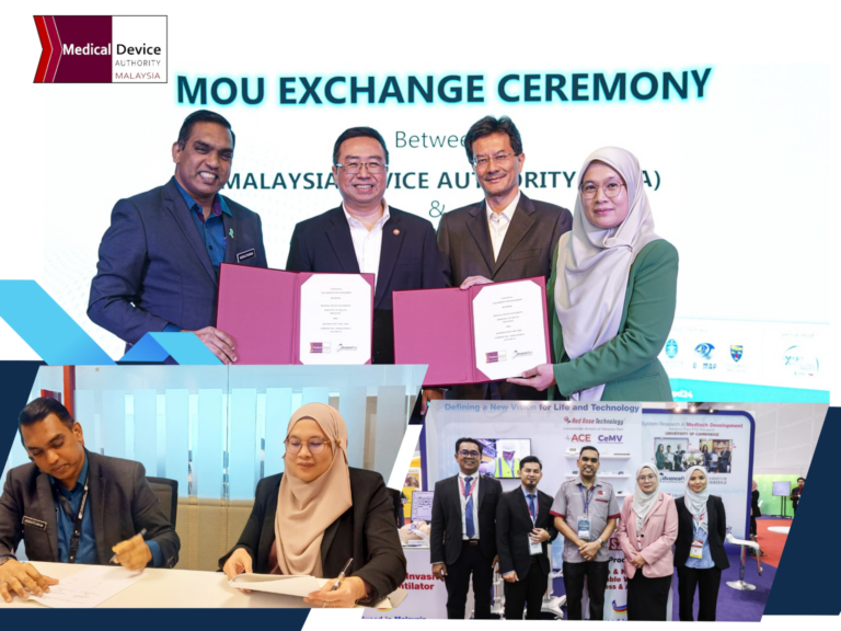 MoU with Medical Device Authority (MDA)